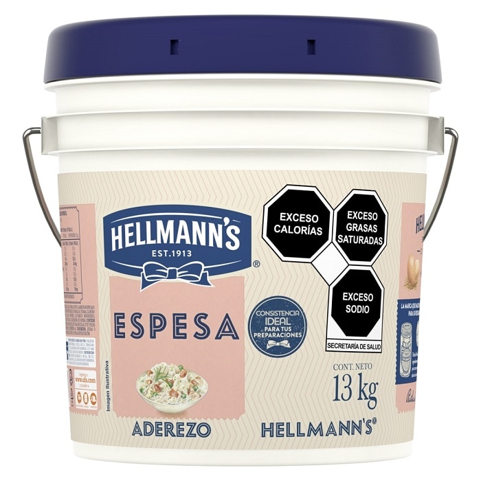 Hellmann's® Mayonesa Espesa 13 Kg - 